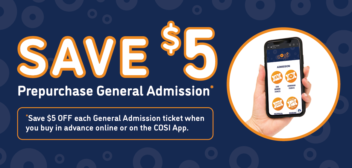 Save $5 on Admission - Buy your tickets online!