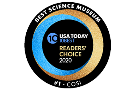 COSI NAMED BEST SCIENCE MUSEUM IN THE NATION!